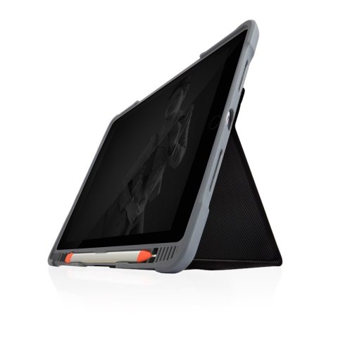 STM Dux Plus Duo - Etui pancerne iPad 10.2" (2021-2019) MIL-STD-810G z uchwytem Apple Pencil (Black), wersja EDU/COM STM Dux Plus Duo - Etui pancerne iPad 10.2" (2021-2019) MIL-STD-810G z uchwytem Apple Pencil (Black), wersja EDU/COM