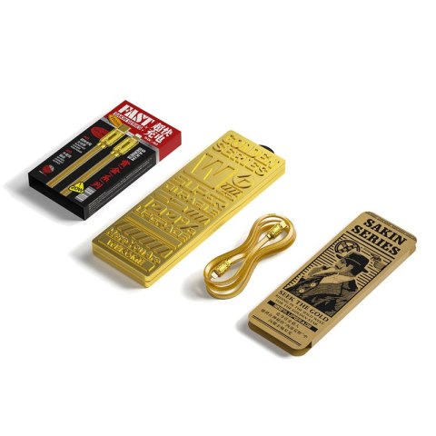 WEKOME WDC-163 Sakin Series - Kabel połączeniowy USB-C do Lightning PD 20W 1 m (Złoty) WEKOME WDC-163 Sakin Series - Kabel połączeniowy USB-C do Lightning PD 20W 1 m (Złoty)