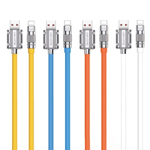 WEKOME WDC-186 Wingle Series - Kabel połączeniowy USB-A do Lightning Fast Charging 1 m (Niebieski) WEKOME WDC-186 Wingle Series - Kabel połączeniowy USB-A do Lightning Fast Charging 1 m (Niebieski)