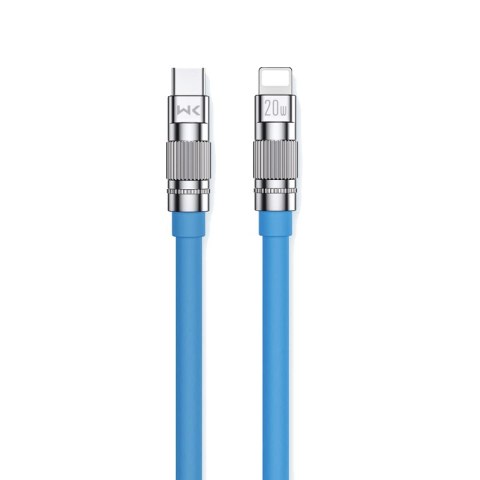 WEKOME WDC-187 Wingle Series - Kabel połączeniowy USB-C do Lightning Fast Charging PD 20W 1.2 m (Niebieski) WEKOME WDC-187 Wingle Series - Kabel połączeniowy USB-C do Lightning Fast Charging PD 20W 1.2 m (Niebieski)