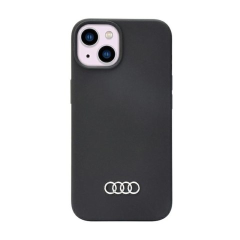 Audi Silicone Case - Etui iPhone 14 (Czarny) Audi Silicone Case - Etui iPhone 14 (Czarny)
