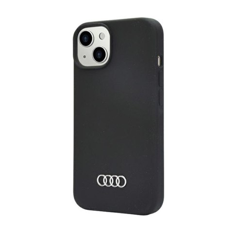 Audi Silicone Case - Etui iPhone 14 (Czarny) Audi Silicone Case - Etui iPhone 14 (Czarny)