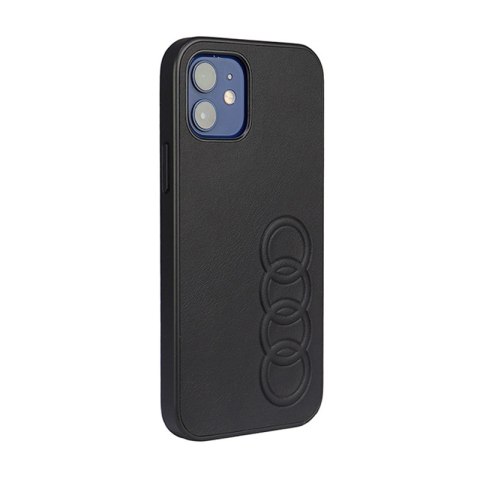 Audi Synthetic Leather - Etui iPhone 12 / iPhone 12 Pro (Czarny) Audi Synthetic Leather - Etui iPhone 12 / iPhone 12 Pro (Czarny)