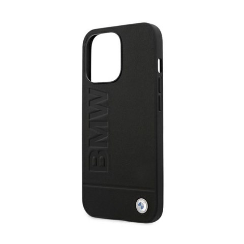 BMW Signature Logo Imprint - Etui iPhone 13 Pro Max (Czarny) BMW Signature Logo Imprint - Etui iPhone 13 Pro Max (Czarny)