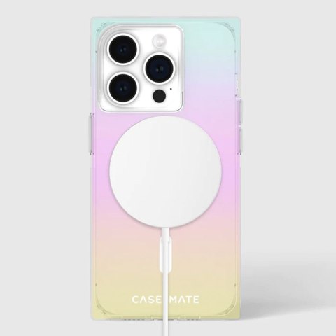 Case-Mate BLOX MagSafe - Etui iPhone 15 Pro (Rainbow Frosting) Case-Mate BLOX MagSafe - Etui iPhone 15 Pro (Rainbow Frosting)