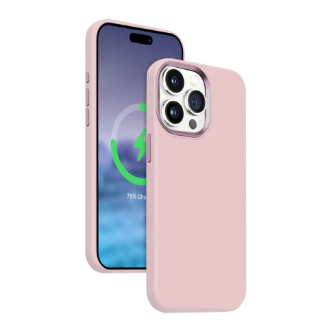 Crong Color Cover LUX Magnetic - Etui iPhone 15 Pro MagSafe (różowy) Crong Color Cover LUX Magnetic - Etui iPhone 15 Pro MagSafe (różowy)