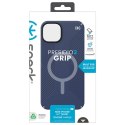 Speck Presidio2 Grip Magsafe - Etui iPhone 15 Plus / iPhone 14 Plus (Coastal Blue / Dust Grey / White)