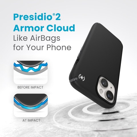 Speck Presidio2 Pro - Etui iPhone 15 / iPhone 14 / iPhone 13 (Black / Slate Grey / White) Speck Presidio2 Pro - Etui iPhone 15 / iPhone 14 / iPhone 13 (Black / Slate Grey / White)
