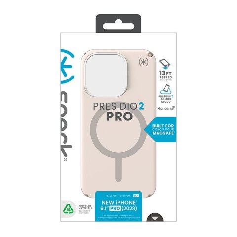 Speck Presidio2 Pro Magsafe - Etui iPhone 15 Pro (Bleached Bone / Heirloom Gold / Hazel Brown) Speck Presidio2 Pro Magsafe - Etui iPhone 15 Pro (Bleached Bone / Heirloom Gold / Hazel Brown)