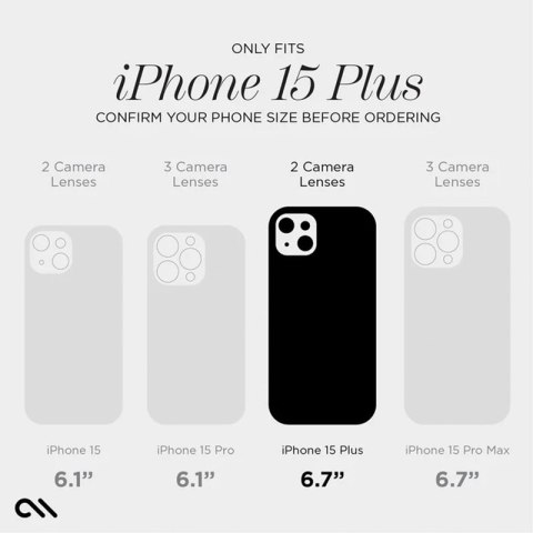 Case-Mate Floral Gems MagSafe - Etui iPhone 15 Plus (Gold) Case-Mate Floral Gems MagSafe - Etui iPhone 15 Plus (Gold)
