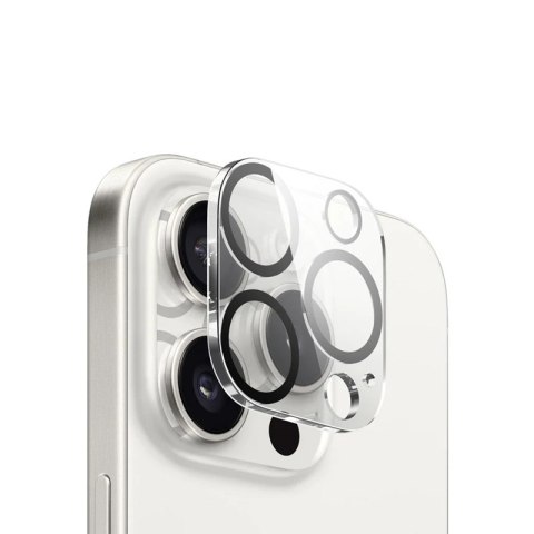Crong Lens Shield - Szkło na aparat i obiektyw iPhone 15 Pro / iPhone 15 Pro Max Crong Lens Shield - Szkło na aparat i obiektyw iPhone 15 Pro / iPhone 15 Pro Max