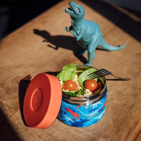 Quokka Whim Kids Food Jar - Lunchbox termiczny / termos obiadowy dla dzieci 369 ml (Dinosaur) Quokka Whim Kids Food Jar - Lunchbox termiczny / termos obiadowy dla dzieci 369 ml (Dinosaur)