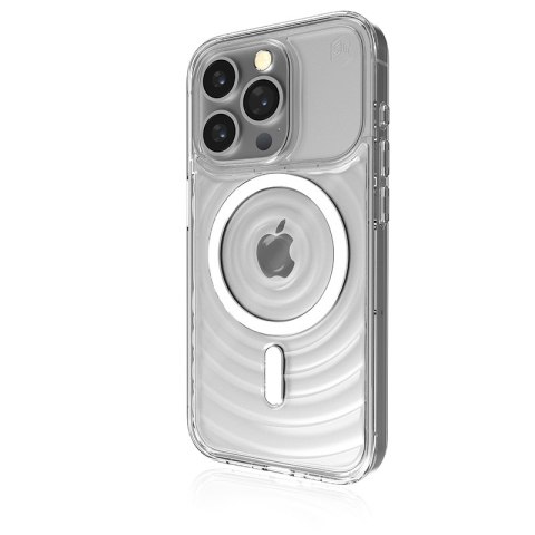 STM Reawaken Ripple MagSafe - Etui iPhone 15 (Clear) STM Reawaken Ripple MagSafe - Etui iPhone 15 (Clear)