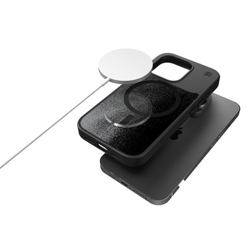 STM Relax Sand MagSafe - Etui iPhone 15 Pro (Black / Grey) STM Relax Sand MagSafe - Etui iPhone 15 Pro (Black / Grey)