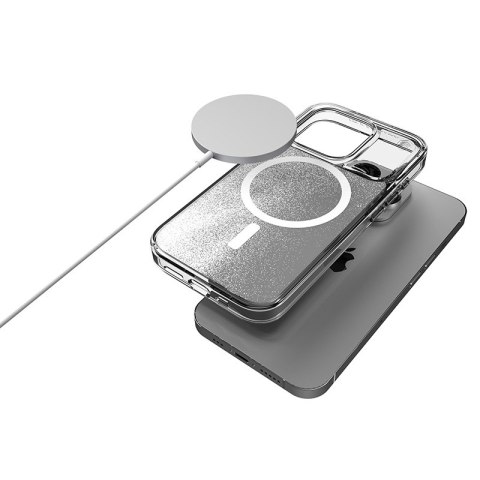 STM Relax Sand MagSafe - Etui iPhone 15 Pro Max (Clear / White) STM Relax Sand MagSafe - Etui iPhone 15 Pro Max (Clear / White)