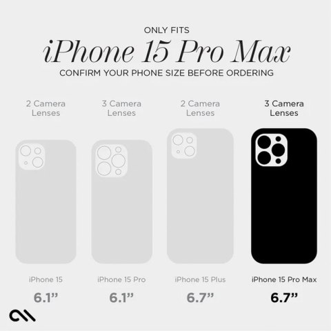Case-Mate Shimmer MagSafe - Etui iPhone 15 Pro Max (Iridescent) Case-Mate Shimmer MagSafe - Etui iPhone 15 Pro Max (Iridescent)