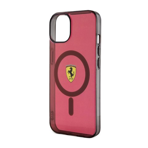 Ferrari Translucent MagSafe - Etui iPhone 14 (Czerwony) Ferrari Translucent MagSafe - Etui iPhone 14 (Czerwony)