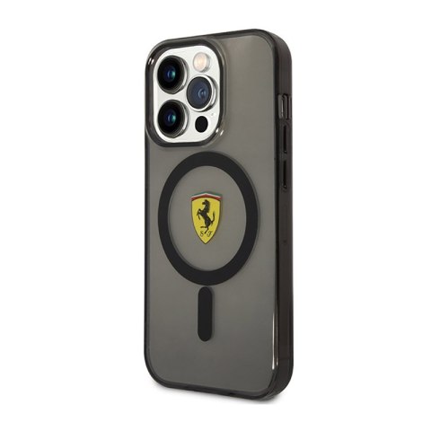 Ferrari Translucent MagSafe - Etui iPhone 14 Pro Max (Czarny) Ferrari Translucent MagSafe - Etui iPhone 14 Pro Max (Czarny)