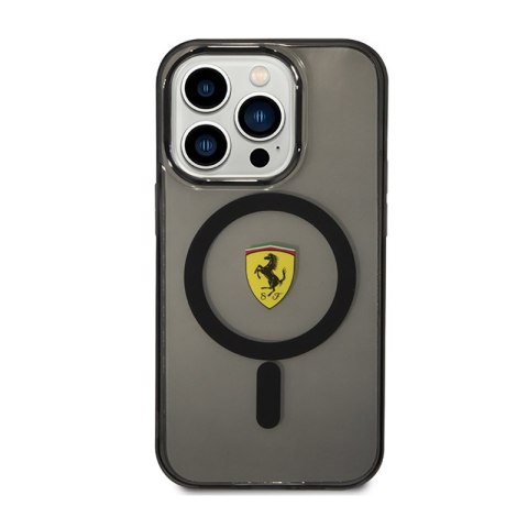 Ferrari Translucent MagSafe - Etui iPhone 14 Pro Max (Czarny) Ferrari Translucent MagSafe - Etui iPhone 14 Pro Max (Czarny)