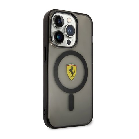 Ferrari Translucent MagSafe - Etui iPhone 14 Pro Max (Czarny) Ferrari Translucent MagSafe - Etui iPhone 14 Pro Max (Czarny)