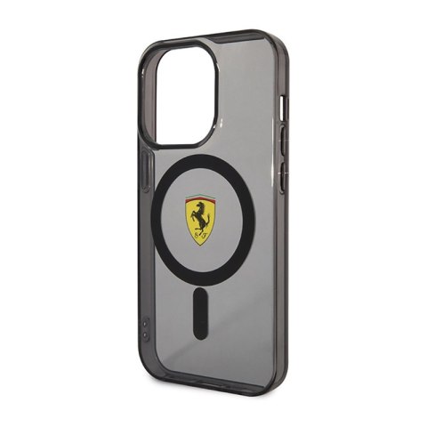 Ferrari Translucent MagSafe - Etui iPhone 14 Pro Max (Czarny) Ferrari Translucent MagSafe - Etui iPhone 14 Pro Max (Czarny)