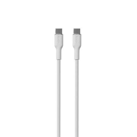 PURO ICON Soft Cable - Kabel USB-C do USB-C 1.5 m (White) PURO ICON Soft Cable - Kabel USB-C do USB-C 1.5 m (White)