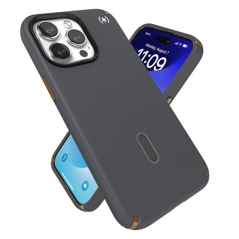 Speck Presidio2 Pro ClickLock & MagSafe - Etui iPhone 15 Pro Max (Charcoal Grey / Cool Bronze) Speck Presidio2 Pro ClickLock & MagSafe - Etui iPhone 15 Pro Max (Charcoal Grey / Cool Bronze)