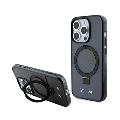 BMW Ring Stand M Collection MagSafe - Etui iPhone 15 Pro Max (czarny) BMW Ring Stand M Collection MagSafe - Etui iPhone 15 Pro Max (czarny)