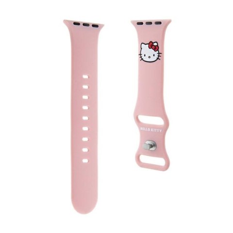 Hello Kitty Silicone Kitty Head - Pasek do Apple Watch 38/40/41 mm (różowy) Hello Kitty Silicone Kitty Head - Pasek do Apple Watch 38/40/41 mm (różowy)
