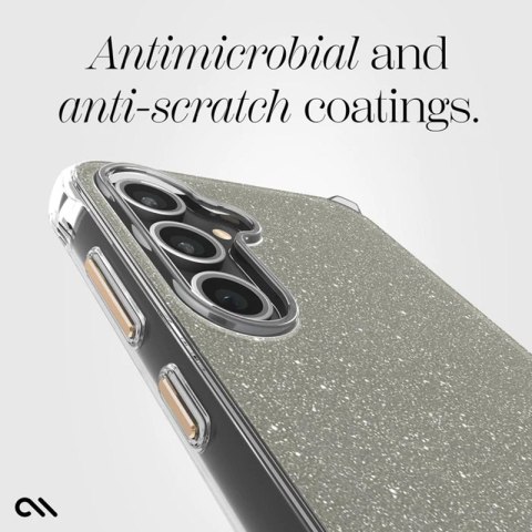 Case-Mate Sheer Crystal - Etui Samsung Galaxy S23 FE 5G (Gold) Case-Mate Sheer Crystal - Etui Samsung Galaxy S23 FE 5G (Gold)