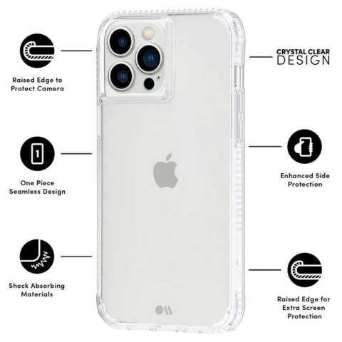 Case-Mate Tough Clear Plus - Etui iPhone 13 Pro Max (Przezroczysty) Case-Mate Tough Clear Plus - Etui iPhone 13 Pro Max (Przezroczysty)