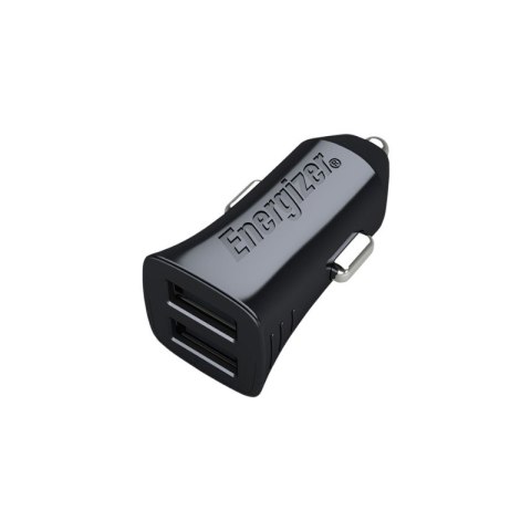 Energizer Classic - Ładowarka samochodowa 2x USB-A 2.4A 12W (Czarny) Energizer Classic - Ładowarka samochodowa 2x USB-A 2.4A 12W (Czarny)