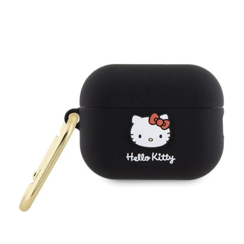 Hello Kitty Silicone 3D Kitty Head - Etui AirPods Pro 2 (czarny) Hello Kitty Silicone 3D Kitty Head - Etui AirPods Pro 2 (czarny)