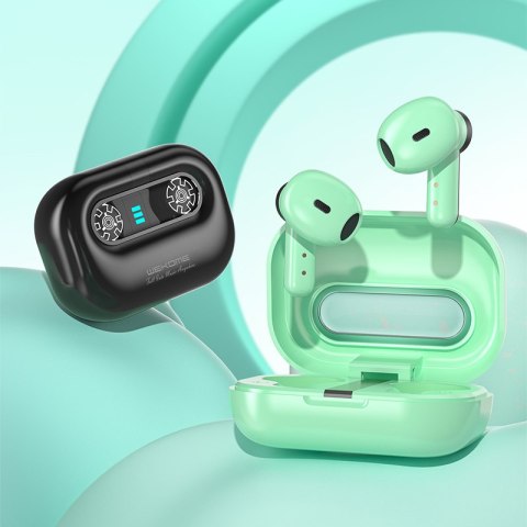 WEKOME VA06 Vanguard Series - Bezprzewodowe słuchawki Bluetooth V5.2 TWS z etui ładującym (Zielony) WEKOME VA06 Vanguard Series - Bezprzewodowe słuchawki Bluetooth V5.2 TWS z etui ładującym (Zielony)
