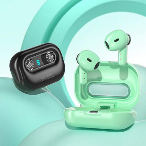 WEKOME VA06 Vanguard Series - Bezprzewodowe słuchawki Bluetooth V5.2 TWS z etui ładującym (Zielony) WEKOME VA06 Vanguard Series - Bezprzewodowe słuchawki Bluetooth V5.2 TWS z etui ładującym (Zielony)