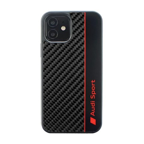 Audi Carbon Fiber Stripe - Etui iPhone 11 (Czarny) Audi Carbon Fiber Stripe - Etui iPhone 11 (Czarny)