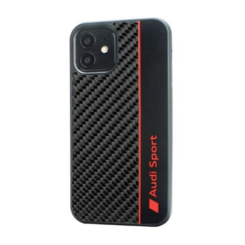 Audi Carbon Fiber Stripe - Etui iPhone 11 (Czarny) Audi Carbon Fiber Stripe - Etui iPhone 11 (Czarny)