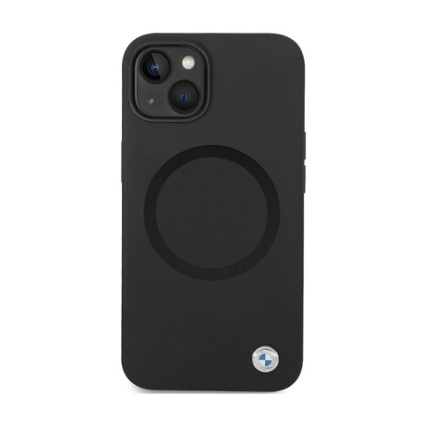 BMW Signature Liquid Silicone MagSafe - Etui iPhone 14 (czarny) BMW Signature Liquid Silicone MagSafe - Etui iPhone 14 (czarny)