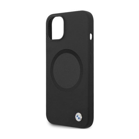 BMW Signature Liquid Silicone MagSafe - Etui iPhone 14 (czarny) BMW Signature Liquid Silicone MagSafe - Etui iPhone 14 (czarny)