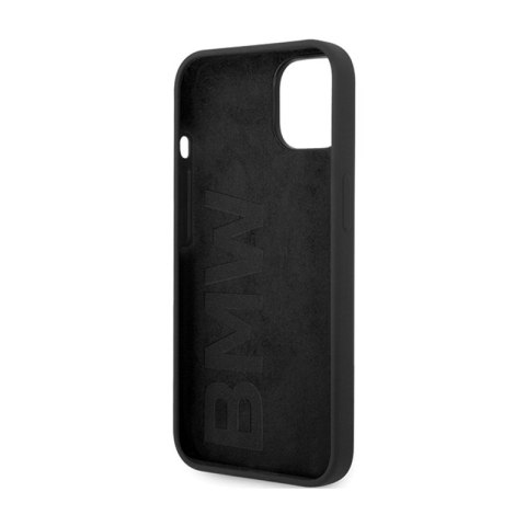 BMW Signature Liquid Silicone MagSafe - Etui iPhone 14 (czarny) BMW Signature Liquid Silicone MagSafe - Etui iPhone 14 (czarny)