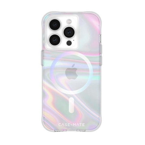 Case-Mate Soap Bubble MagSafe - Etui iPhone 15 Pro (Iridescent) Case-Mate Soap Bubble MagSafe - Etui iPhone 15 Pro (Iridescent)