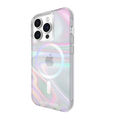 Case-Mate Soap Bubble MagSafe - Etui iPhone 15 Pro (Iridescent) Case-Mate Soap Bubble MagSafe - Etui iPhone 15 Pro (Iridescent)