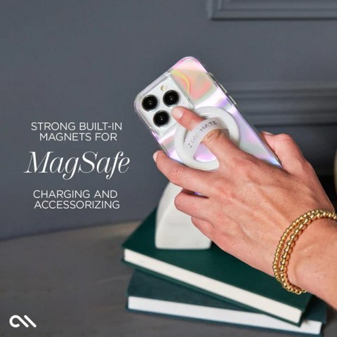 Case-Mate Soap Bubble MagSafe - Etui iPhone 15 Pro (Iridescent) Case-Mate Soap Bubble MagSafe - Etui iPhone 15 Pro (Iridescent)