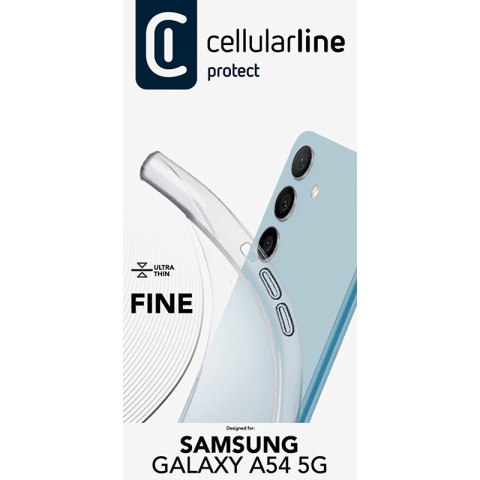 Cellularline Fine - Etui Samsung Galaxy A54 5G (przezroczysty) Cellularline Fine - Etui Samsung Galaxy A54 5G (przezroczysty)