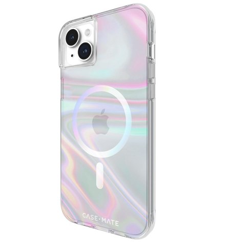 Case-Mate Soap Bubble MagSafe - Etui iPhone 15 Plus (Iridescent) Case-Mate Soap Bubble MagSafe - Etui iPhone 15 Plus (Iridescent)