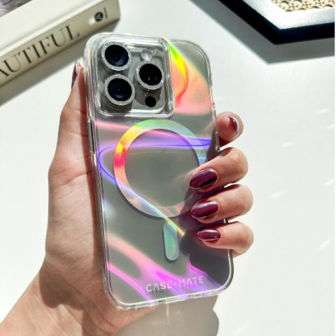 Case-Mate Soap Bubble MagSafe - Etui iPhone 15 Plus (Iridescent) Case-Mate Soap Bubble MagSafe - Etui iPhone 15 Plus (Iridescent)