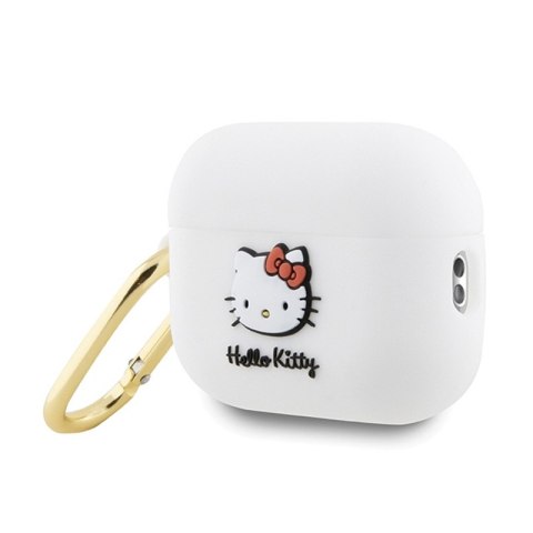 Hello Kitty Silicone 3D Kitty Head - Etui AirPods Pro 2 (biały) Hello Kitty Silicone 3D Kitty Head - Etui AirPods Pro 2 (biały)