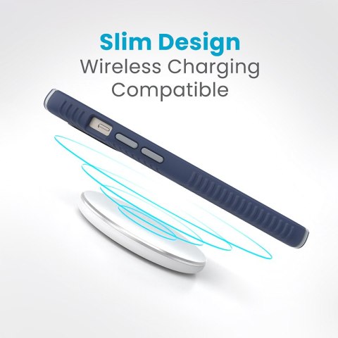 Speck Presidio2 Grip - Etui iPhone 15 / iPhone 14 / iPhone 13 (Coastal Blue / Dust Grey / White) Speck Presidio2 Grip - Etui iPhone 15 / iPhone 14 / iPhone 13 (Coastal Blue / Dust Grey / White)