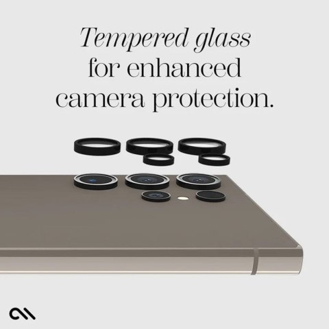 Case-Mate Aluminum Ring Lens Protector - Szkło ochronne na obiektyw aparatu Samsung Galaxy S24 Ultra (Black) Case-Mate Aluminum Ring Lens Protector - Szkło ochronne na obiektyw aparatu Samsung Galaxy S24 Ultra (Black)