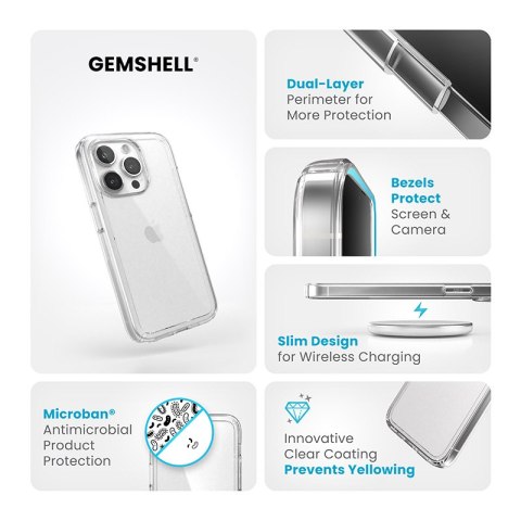 Speck Gemshell - Etui iPhone 15 Pro (Clear) Speck Gemshell - Etui iPhone 15 Pro (Clear)